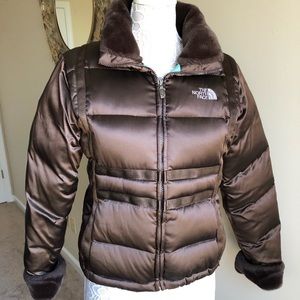 North Face 60 Down Jacket With Faux Fur 